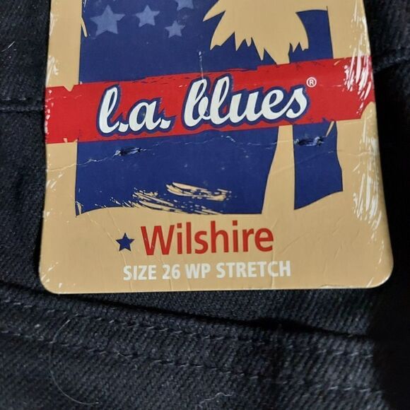 NWT LA BLUES Wilshire jeans 26 W/P sits at the nat - Picture 3 of 4